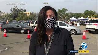 Community Resource Center Backpack Giveaway - KABC