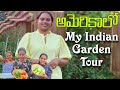 America lo నా గార్డెన్ లో పెంచుకుంటున్న మొక్కలు ఇవే | Indian Garden Tour in USA #gardentour