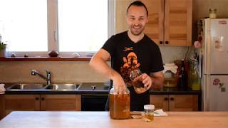 Recette de kombucha au miel et gingembre