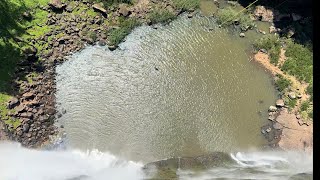 DIA DE EVENTO / CACHOEIRA DE 90 METROS / SALTO NO FINAL / CASCATA DA SEPULTURA CRIÚVA RS