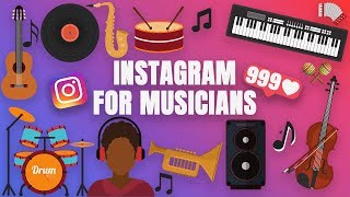 INSTAGRAM FOR MUSICIANS - HOW TO GROW A FOLLOWING AS A RAPPER, PRODUCER, SINGER,... ANY MUSIC ARTIST