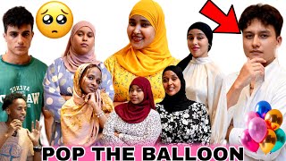 WILAL AJANIB AH AYAN UBALAMIYE BUFINKA KA BUJI HADII DOOQADA AHEYN 😀😀|| POP THE BALLOON