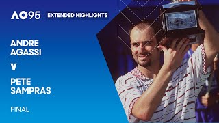 Andre Agassi v Pete Sampras Extended Highlights | Australian Open 1995 Final