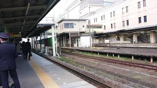 特急ひのとり津駅到着