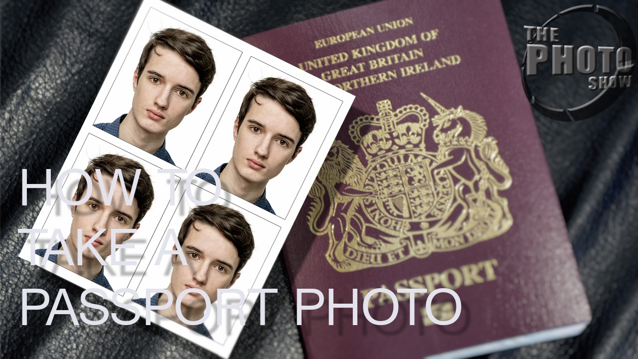 How To Take A Passport Photo Part 1: The Photo Shoot - YouTube