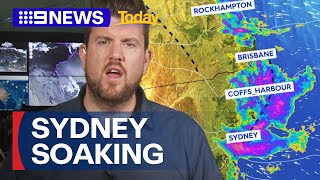 Sydney braces for more heavy rain after week of wet weather | 9 News Australia