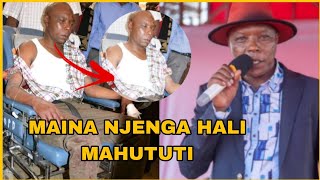 Ogopa gachagua!Maina Njenga beaten badly by Agry Crowd in Nyeri