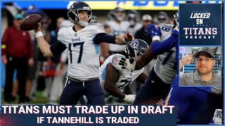 Tennessee Titans MUST Trade Up in NFL Draft if Ryan Tannehill is Traded, Cap Impact & Compensation