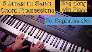 4 Chords | 5 Songs MASHUP Lesson | Hindi Songs Mashup|Also For Beginners