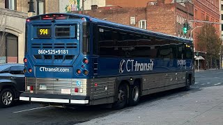 CTtransit 2017 Motor Coach Industries D4500CT #1690 Ride on route 905 Express