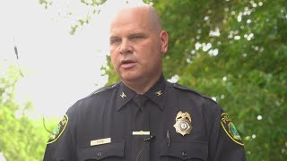 Police chief walks Newport News neighborhood where 35-year-old woman was shot and killed