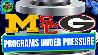 College Football Programs Under The MOST Pressure (Late Kick Cut)