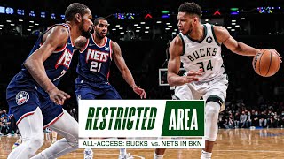 All-Access: Bucks Beat Nets In Brooklyn | Giannis, Bobby & Khris Dominate vs. KD & Harden | 1.7.22