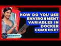 How Do You Use Environment Variables In Docker Compose? - Server Logic Simplified