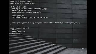 Json Deserialization Example in Zig 0.15