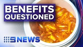 New study disputes the benefits of popular health supplements | Nine News Australia