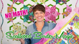 Scalloped Border Magic - No Math!