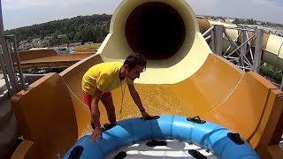 Magicone Water Slide at The Land of Legends