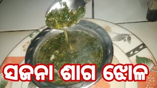 ସଜନାଶାଗ ତୋରାଣି // Saga Jhola Recipe// Odia Desi Recipe // Tiki Lifestyle