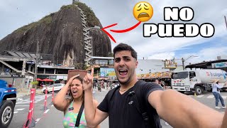TUVE QUE SUBIR MÁS DE 700 ESCALONES - Peñol de Guatapé : Colombia