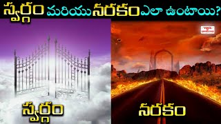 స్వర్గం మరియు నరకం ఎలా ఉంటాయి? l What Do You Think About Heaven and Hell In Telugu