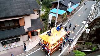 静岡県浜松市天竜区水窪町奥領家 水窪祭2016 屋台 06