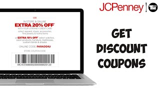 Get JCPenny Discount Coupons | JCPenny Discount Coupons 2024