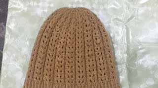 Knitted Ladies Cap Tutorial