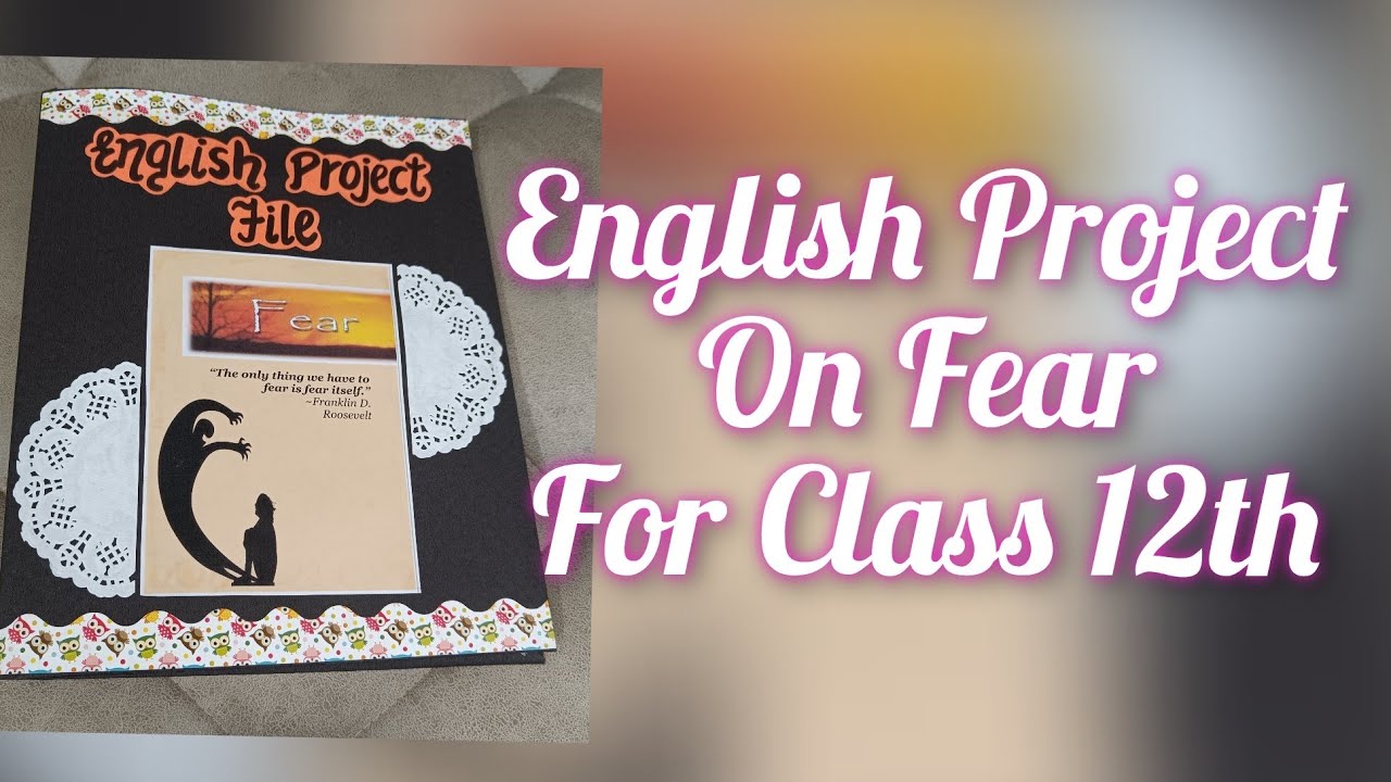 Acknowledgement Class 12 English Project Cbse Full