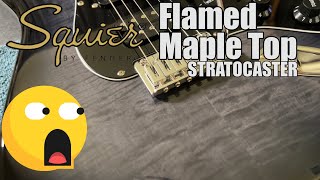 Flamed Maple on a Squier?? | Squier Affinity FMT HSS Stratocaster Review