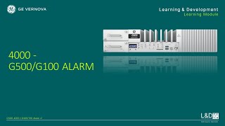 G500-4000 l G500/G100 Alarms v1