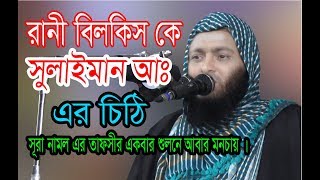 মধুর কণ্ঠে সূরা নামল এর তাফসীর Mufti Emdaduddin Hamim 01721902525 New Tafsir Mahfil 2018