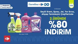 CarrefourSA'da seçili ürünlerde 2. ürüne %80 indirim!