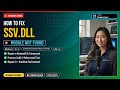 Fix ssv.dll Java Error!