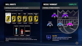 HOW TO GET THE GYM RAT BADGE IN NBA 2K21
