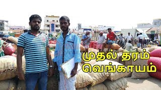 முதல் தரம் வெங்காயம் - Oddanchatram Vegetable Market