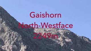 Gaishorn 2249m Nordwest-Seite August 2018