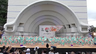 【4K】茜丸×明星（原宿表参道元氣祭スーパーよさこい2023 代々木公園ステージ）