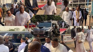 JM Arrives In A New Presidential Car+Prof.Naana,Bishop Salifu,Owusu Benpah At National Thanksgiving