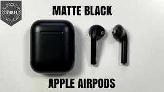 BlackPods - Matte Black Apple AirPods Initial Review