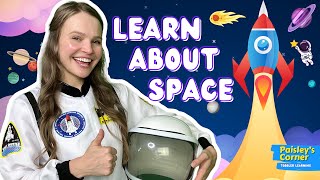 Learn about Space, Solar System & Astronauts + 8 Spinning Planets Song | Educational Videos for Kids