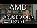 Disappointed in AMD - WAN Show Dec. 8 2017