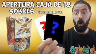 PRIMERA ALTERNATIVA! - APERTURA CARTAS POKEMON DE CAJA DE 18 SOBRES DE ASTROS BRILLANTES