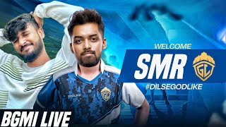 CONGRATULATIONS SMR GAMING JOINING GODLIKE 💛❤️ KANNADA BGMI LIVE @SMRGAMING @DoveRajLive