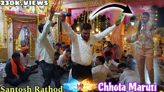 Santosh Rathore V's Chhota Maruti Burju Tanda Banjara Bhajan 👌♥️ interesting