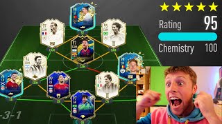 WORLDS FIRST 195 RATED FUT DRAFT!! - FIFA 20