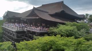 日本京都的清水寺 是世界最大的木造建築~