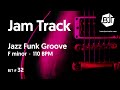 jazz funk groove jam track in f minor