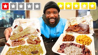 Eating At Worst 1 Star vs Best 5 Star Rated Soul Food Restaurants!