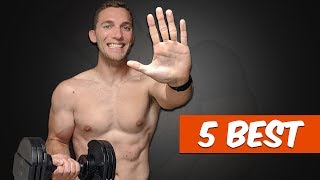 5 Best Dumbbell Exercises To Build Muscle At Home | GamerBody